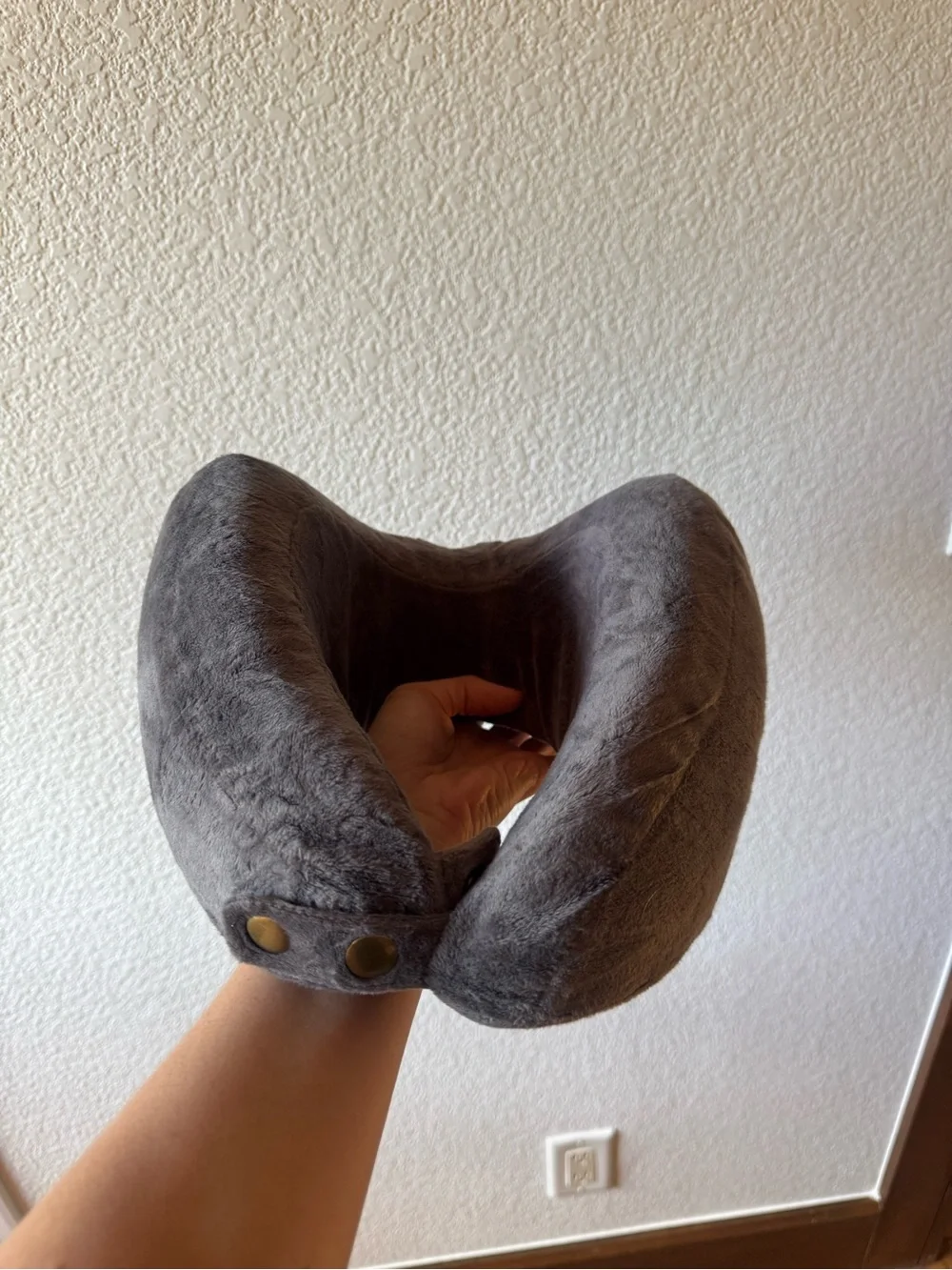 XpresSpa Memory Foam Travel Neck Pillow